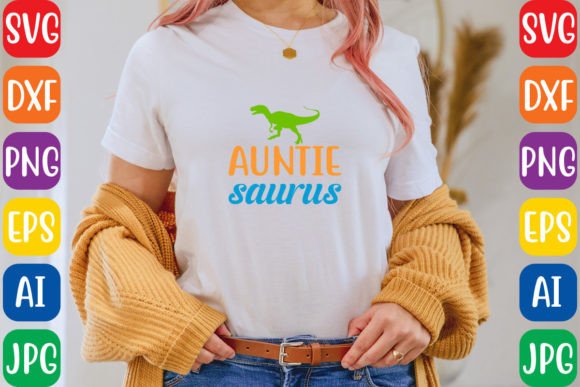 Auntie Saurus: Premium Graphics & Freebies