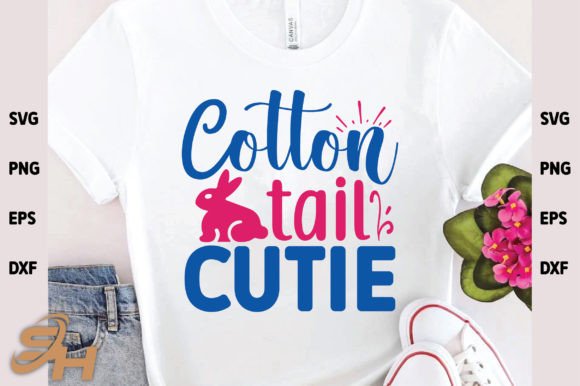 Cotton Tail Cutie: Free Graphics for Editorial Use
