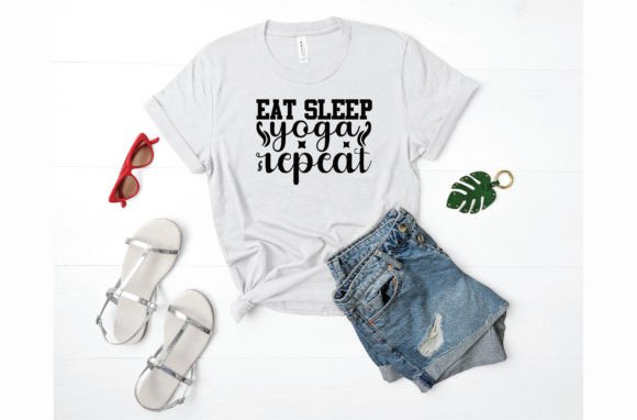 Eat Sleep Yoga Repeat: Freebies & Graphics Review