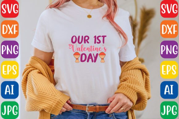 Our 1st Valentine s Day: Premium Graphics & Freebies