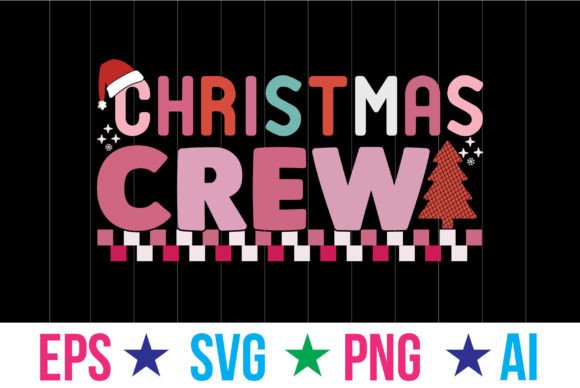 Reviewing the Christmas Crew T-shirt Design for Embroidery