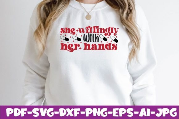 She Willingly with Her Hands: Premium Graphics & Freebies